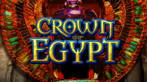 crown of egypt pokie logo