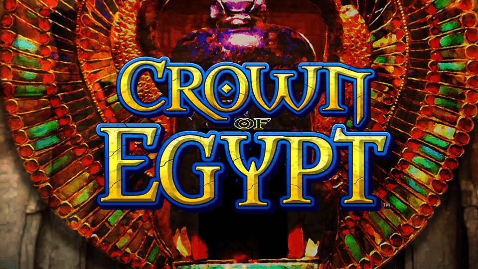 crown of egypt pokie logo