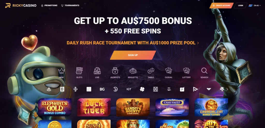 ricky casino