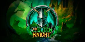 the green knight pokie logo