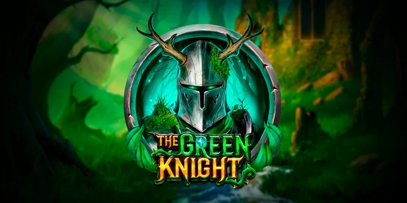 the green knight pokie logo