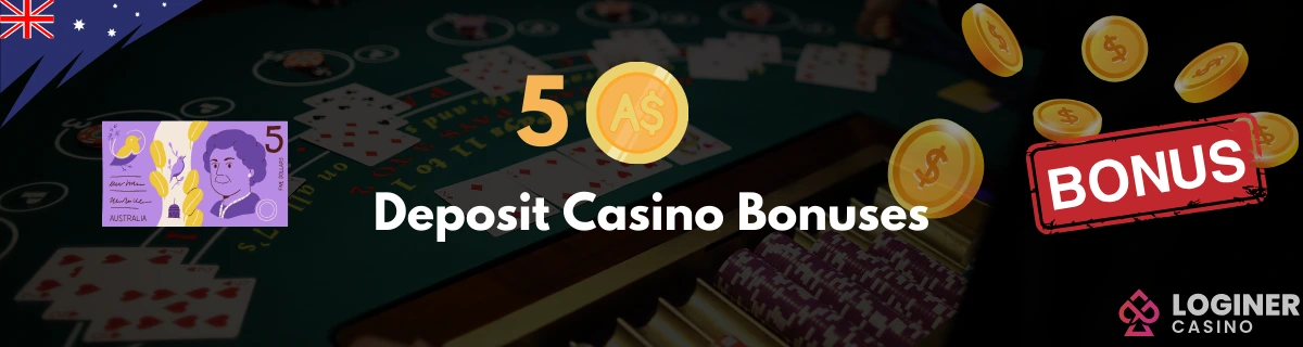 5$ deposit casino bonus